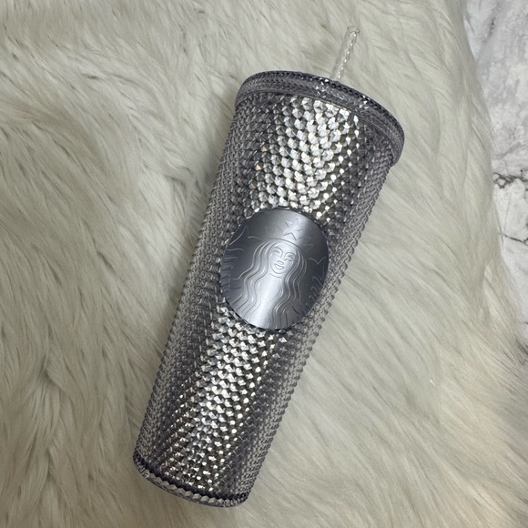 Starbucks Other - STARBUCKS NWT 2019 Holiday Season Bling Platinum Cold Cup